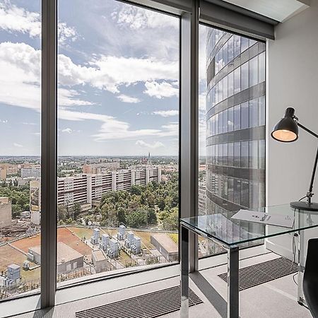 Rentplanet - Apartament Sky Tower Wrocław Buitenkant foto